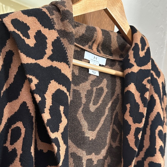 H by Halston Brown and Black Open Cardigan - Picture 2 of 8